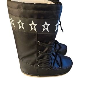 Wild Fable Stylish Black Star Women's Boots